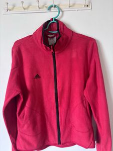 Adidas Pink Zip-Up Jacket