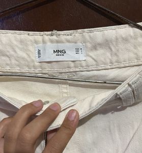 Wide Leg White Pants