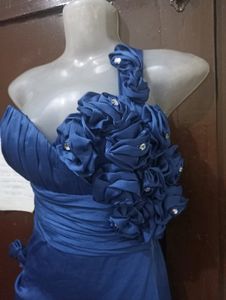 Blue Beautiful Customised Gown