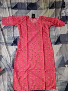Brand new Pink &amp; Gold Geometric Print kurti