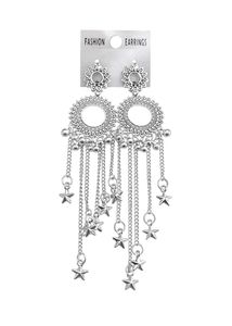 Bohemian Star Dangle Earrings