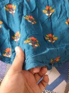 Super ComfyColoured Top Blue