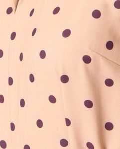 FABALLEY Polka Dot Belted Jumpsuit | size : L