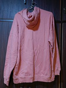 Pink Anime Oversized Fleece Hoodie