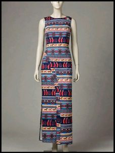 Boho Print Maxi Dress