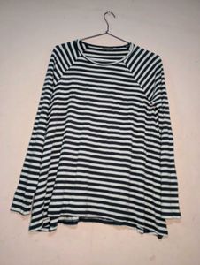 Striped Long Sleeve Top