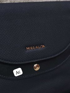 MISS ALITA Black Shoulder Bag