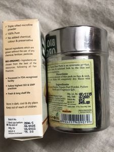 Khadi &amp; Bio Organic Face Pack