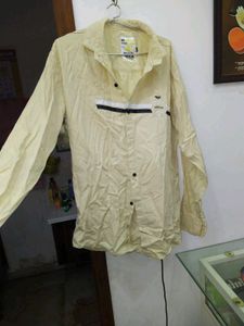 Casual Light Yellow Shirt - Men's Size M