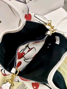 LATEST COACH LANA BIG SIZE* WITH BOX CHERRY PRINT