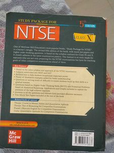 NTSE Class 10 Study Package