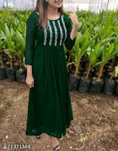 A line Gown dreses