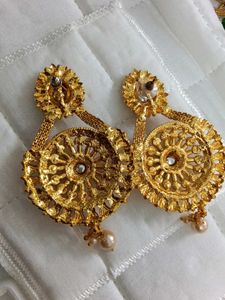 Statement Gold Earrings