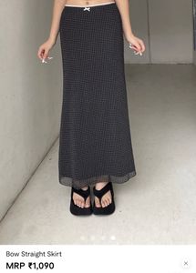 Savana Polka Dot Skirt🖤🤍