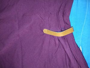 Stylish Maroon Tunic Top with Buckle Detail