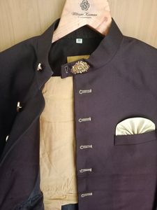 Men's Coat With Buttom Wear Chudidar