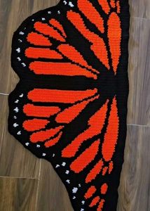 Monarch Butterfly Wing cardigan