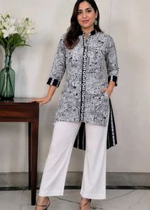Designer High-Low Kurta