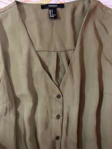 Olive Green Dress