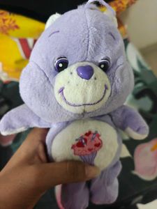 Adorable Purple Care Bear Plush Toy