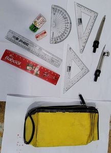 instruments.mathematical Set &amp; Pouch 👝