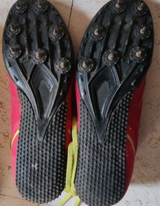 Unisex Nivia Sprint shoes  spikes for running race