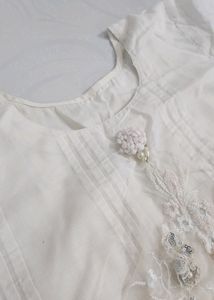 White Dress + Kurti COMBO