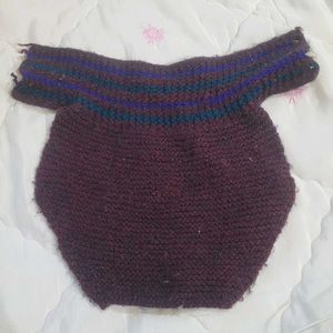 Adjustable Waist Cincher and hand made neck warmer