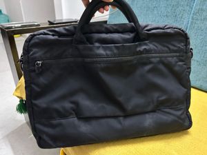 Stylish Black Padded Laptop Bag