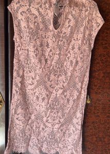 Elegant Lace dress with cami