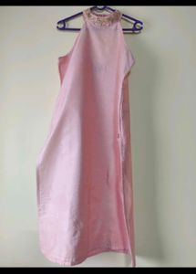 3 piece Elegant Peach Kurta Set with Dupatta Anouk