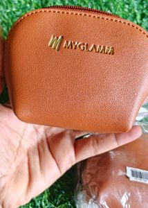 MyGlamm Brown Faux Leather Coin Pouch (2)