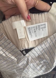 H&amp;M New Festive Collection metallic corset croptop