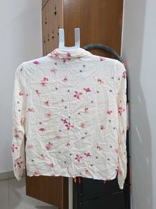 Zudio Cute Floral Button-Up Shirt