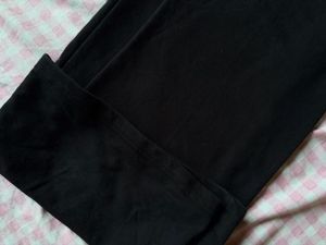 Comfortable Black Wide Leg Sweatpants