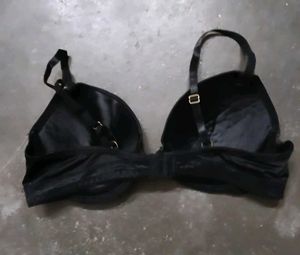 Black Padded Bra
