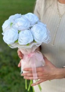 Handmade Crochet Flower Bouquet