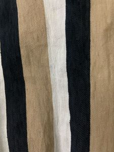 ZARA Striped Wrap Top with Buttons