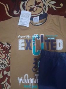 Cute T-Shirt and Shorts Set