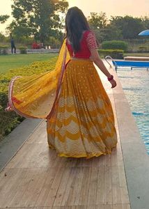 Haldi Lehenga