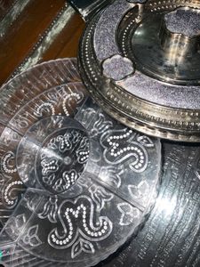 dry fruit or multipurpose silver box