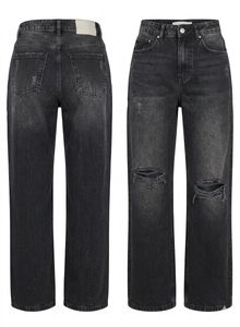 Stylish Black Ripped Jeans