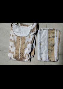 pure dola silk banarasi top n 2 duppatas