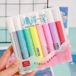 Set of 8 Pastel Floating Pens