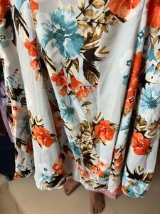 Floral Print Cut-Out Mini Dress
