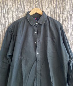 Men Olive Green Shirt | Chest 46 | Length 29