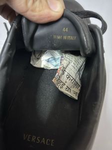 Versace Black Logo Sneakers