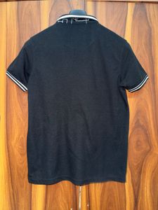 Fort Collins Men's Black Polo T-Shirt | Size Mediu
