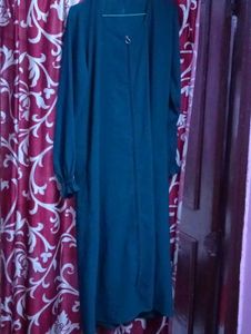 Elegant Dark Green Abaya