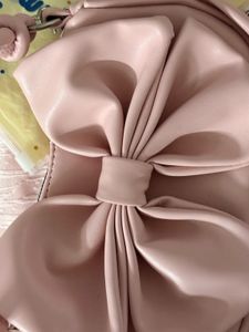 pink bow bag